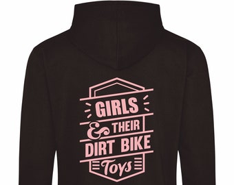 Girls & their Dirt Bike toys  Hoodies motorsport motocross inspired apparel moto sport apparel dirtbikes supercross