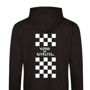 Young and reckless store white hoodie