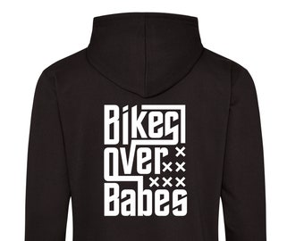 Bikes over Babes   Hoodies - motorsport inspired apparel - motocross bikes quad bikes go karts  youth apparel