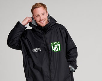 All Weather Custom Racing Robe - Available in Kids and Adult Sizes. 2 Colours - Moto - GoKarting - Motorsports - MTB - BMX