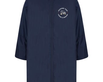 Potsford Farm All-weather robe - Embroidered logo to front