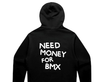 Need money for BMX Hoodie design - bmx bike moto riding stunts Racing Hoody
