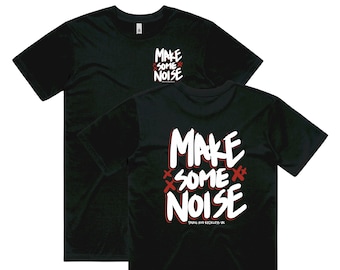 Make Some Noise T-Shirt design - trail dirt bikes Moto Motocross Supercross motorsports karting Racing Tees