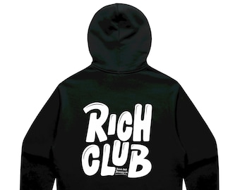 Rich Club Hoodie design - Young and Reckless UK - BMX Karting moto mx MTB Racing action sports Hoody