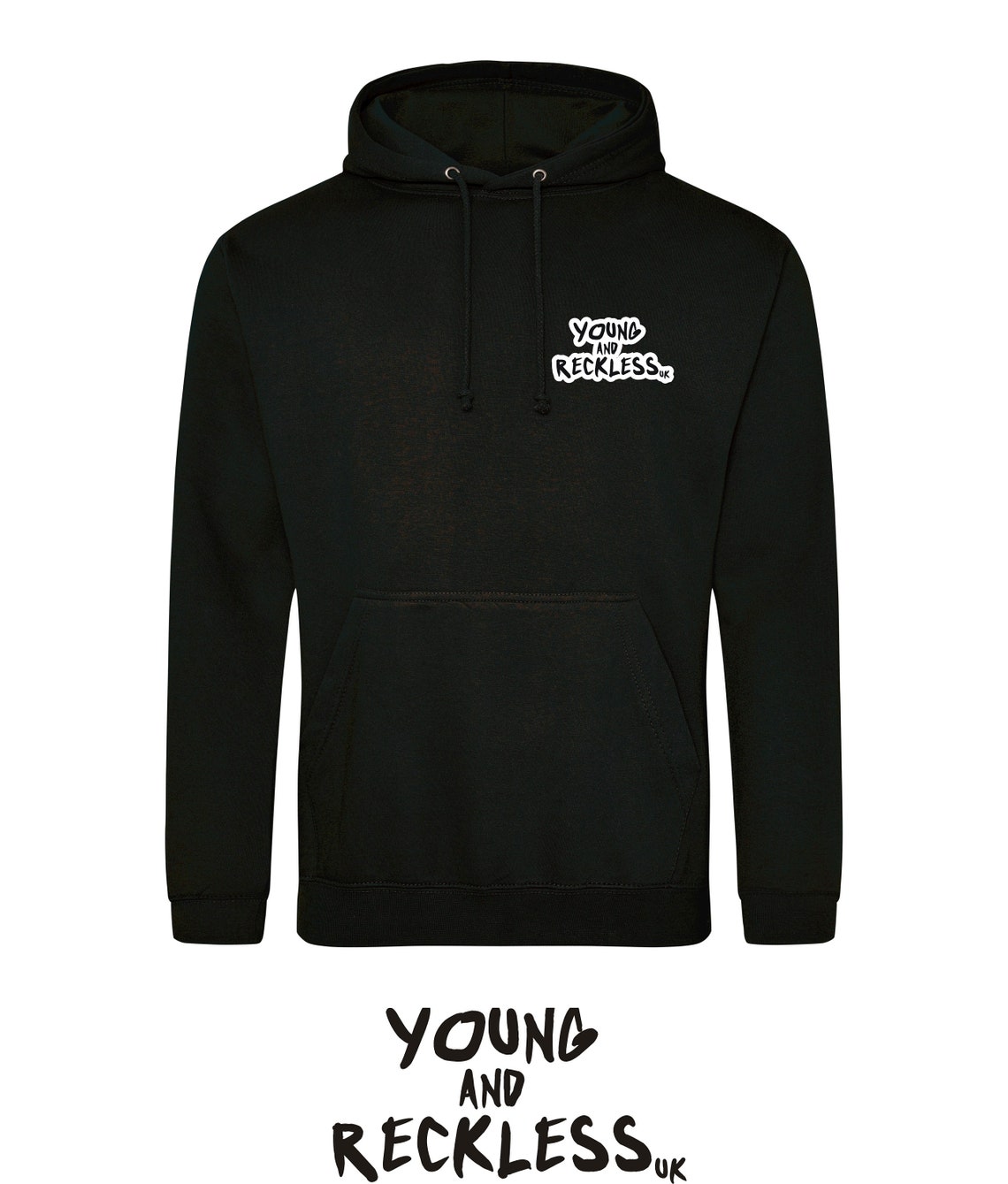Young and Reckless Logo Hoodie Action Sports Inspired - Etsy UK