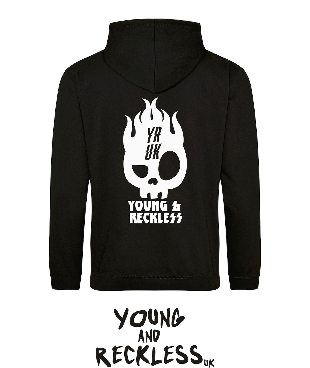 Fast Track Youth Hoodie - Black – Young & Reckless