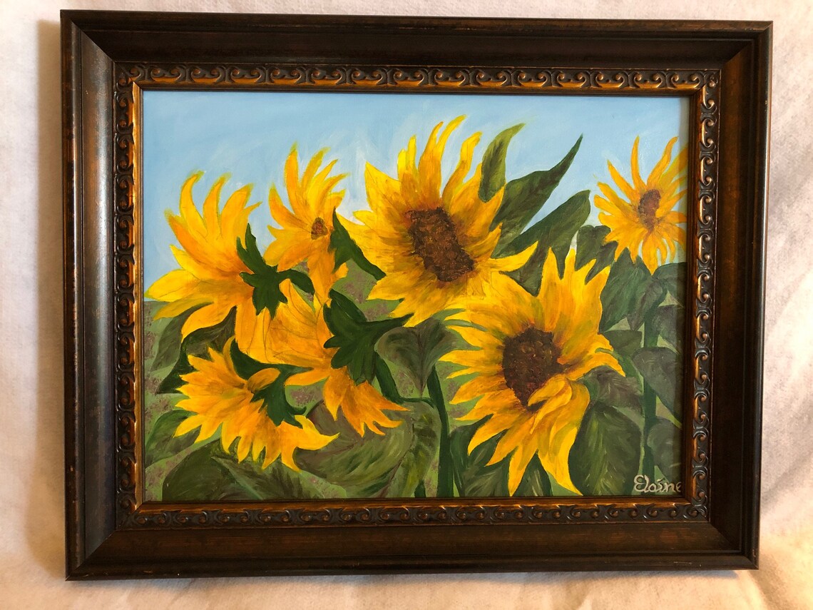 Sunflowers Etsy