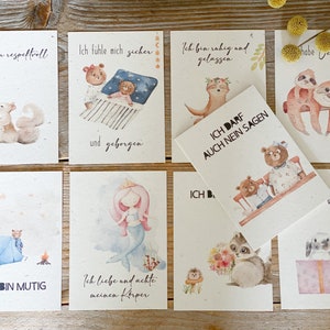 Affirmationskarten | Erweiterungsset | Kinder|  Ermutigung | Glückssätze | Mutmachkarten | Glaubenssätze | Geschenk | Geburtstag