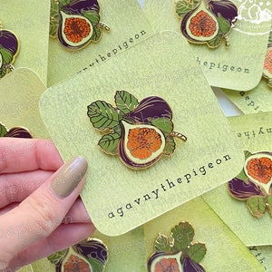 Fig Enamel Pin
