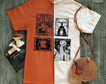 OTGW screentryckt t-shirt över trädgårdsmuren