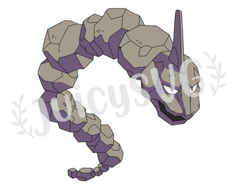 Pokemon Onix Etsy