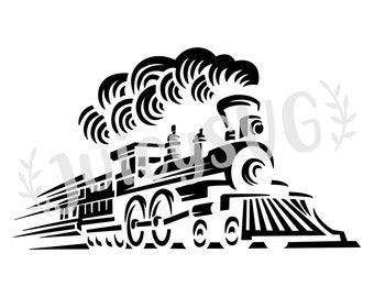 Download Layered Train Svg Etsy