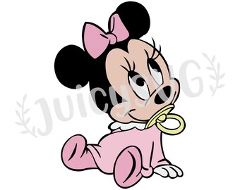 Free Free Baby Minnie Svg 610 SVG PNG EPS DXF File