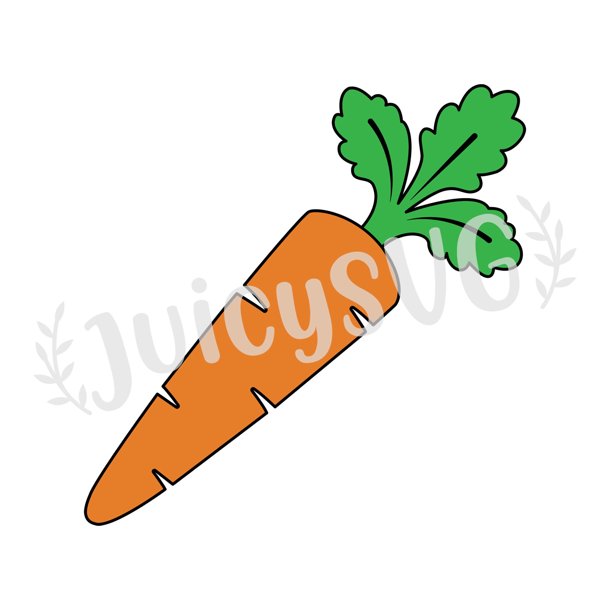 Carrot Layered SVG Cricut Cut File Digital File Instant | Etsy