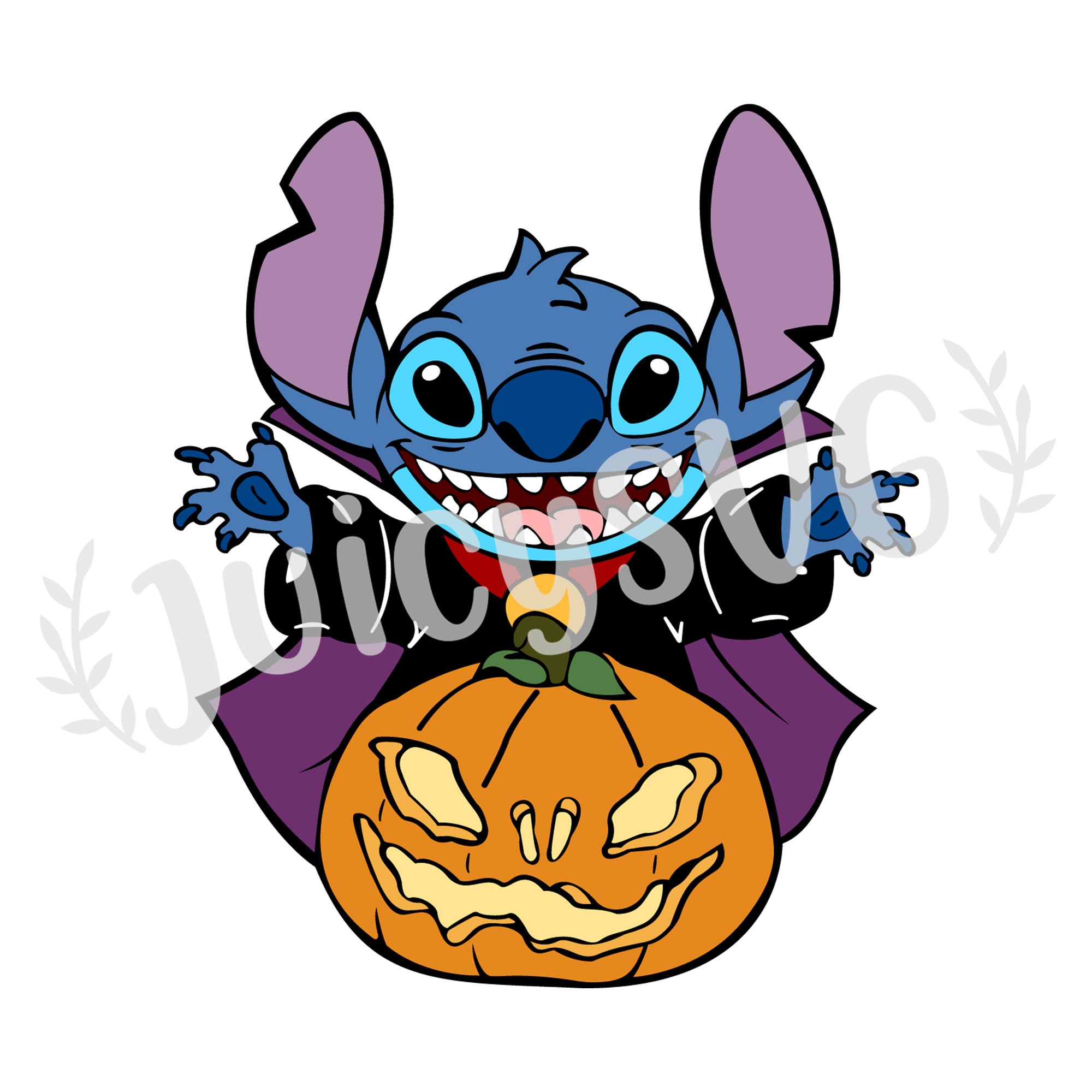 Halloween Stitch Layered SVG Cricut Cut File Digital File | Etsy