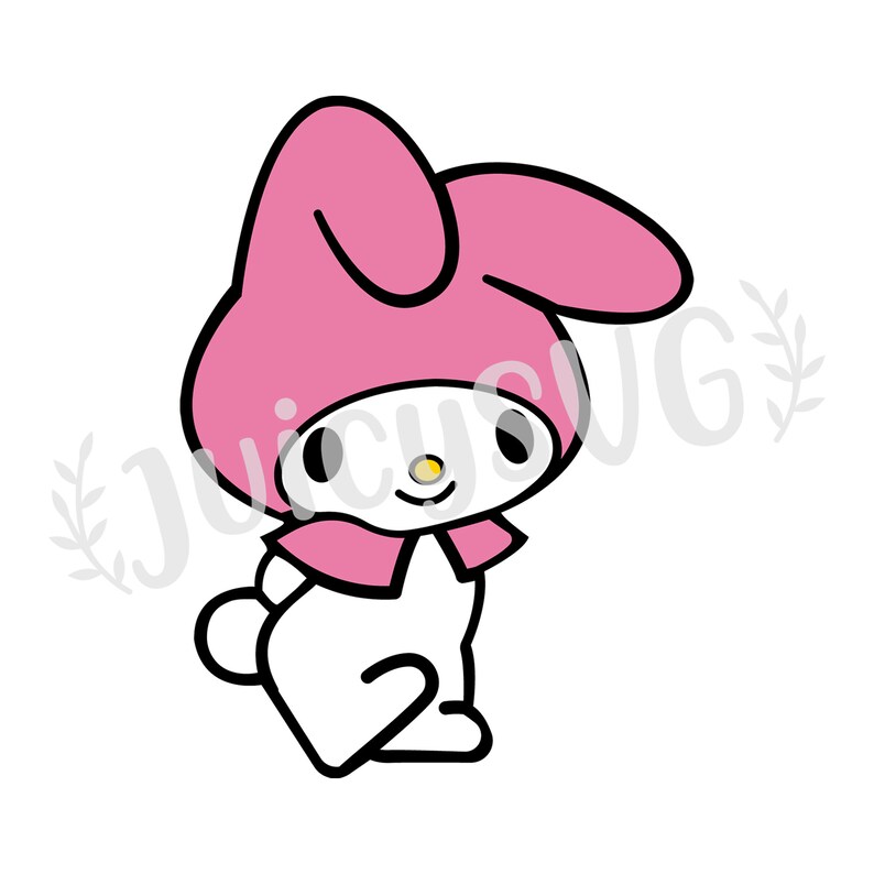 My Melody SVG Cricut Cut File Digital File Instant | Etsy