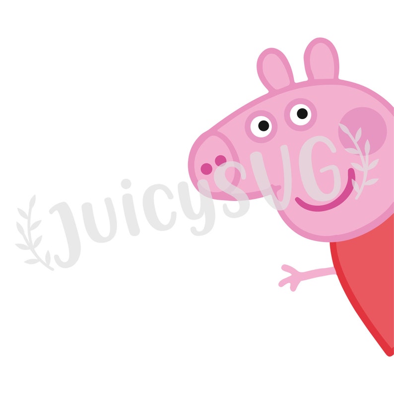 Download Peppa Pig SVG Cricut Cut File Digital File Instant | Etsy
