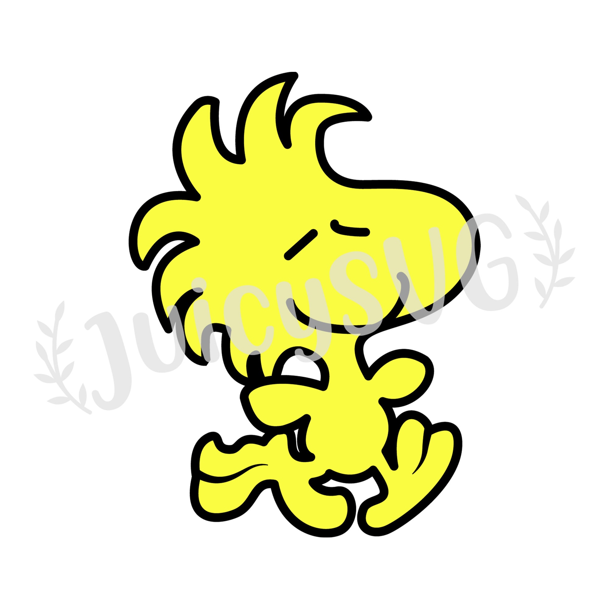 Woodstock Peanuts Layered SVG Cricut Friendly Cut File | Etsy