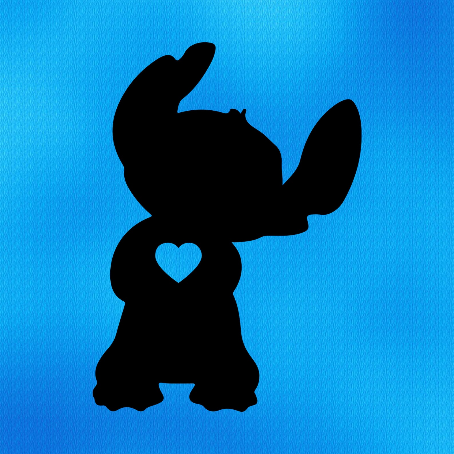 Stitch With Heart Lilo And Stitch Layered SVG Cricut Cut Etsy