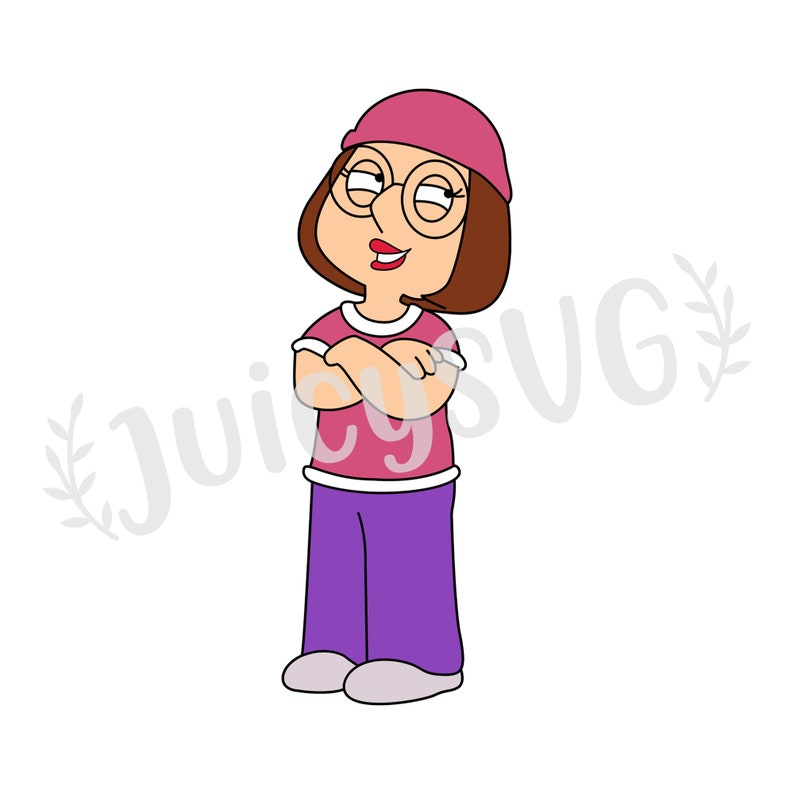 Download Meg Griffin Family Guy SVG Cricut Cut File Digital File | Etsy
