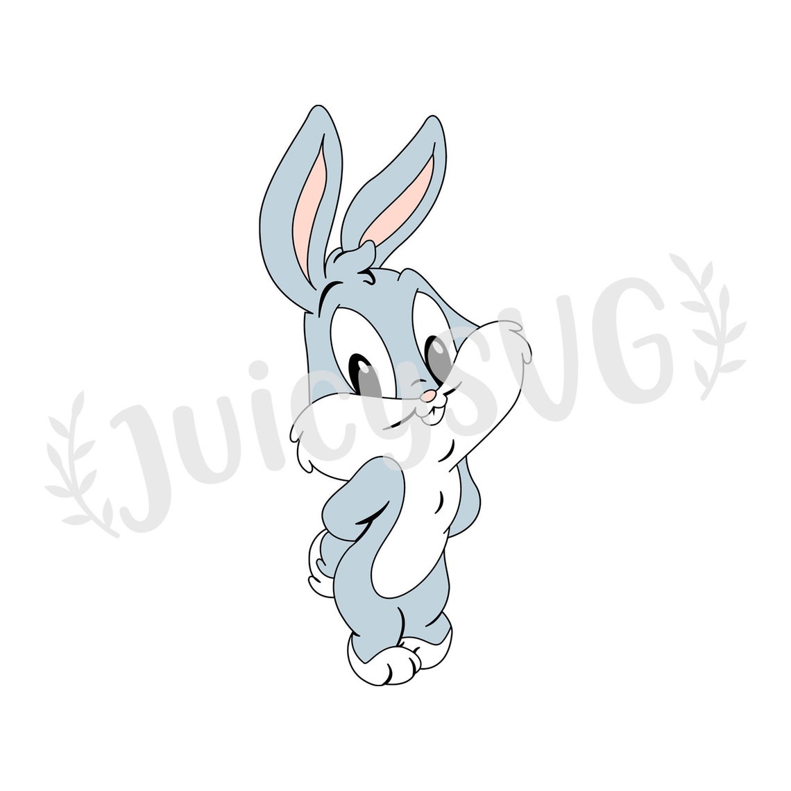 Download Baby Bugs Bunny Layered SVG Cricut Cut File Digital File ...