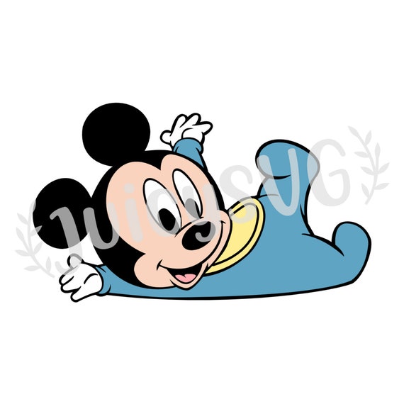 Download Baby Mickey Mouse Svg Cricut Cut File Digital File Etsy