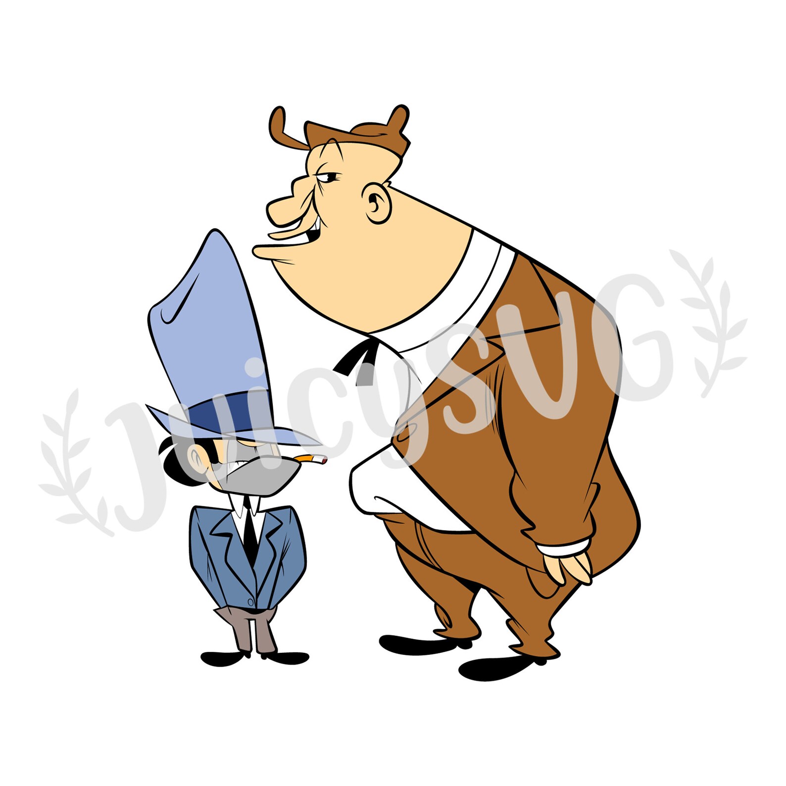 Rocky And Mugsy Looney Tunes SVG Cricut Cut File Digital Etsy