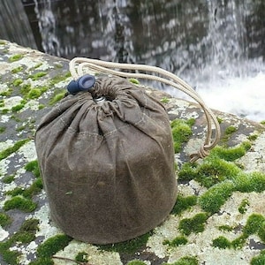 Woskowany worek/saszetka na kartusz gazowy 220g - kuchenka gazowa, kuchenka turystyczna.