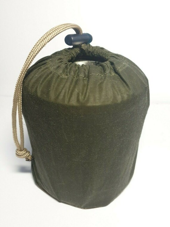Made in GB Waxed Canvas Pouch For wildo Fold-a-cup 600ml Camping bushcraft.