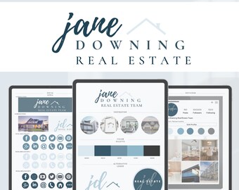 Editable Brand Board Templates: Canva Business Branding Kit (Digital Download)