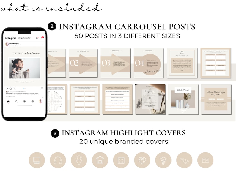 Modelos de Coaching para Instagram, Modelo Canva, Modelo de Life Coach ...