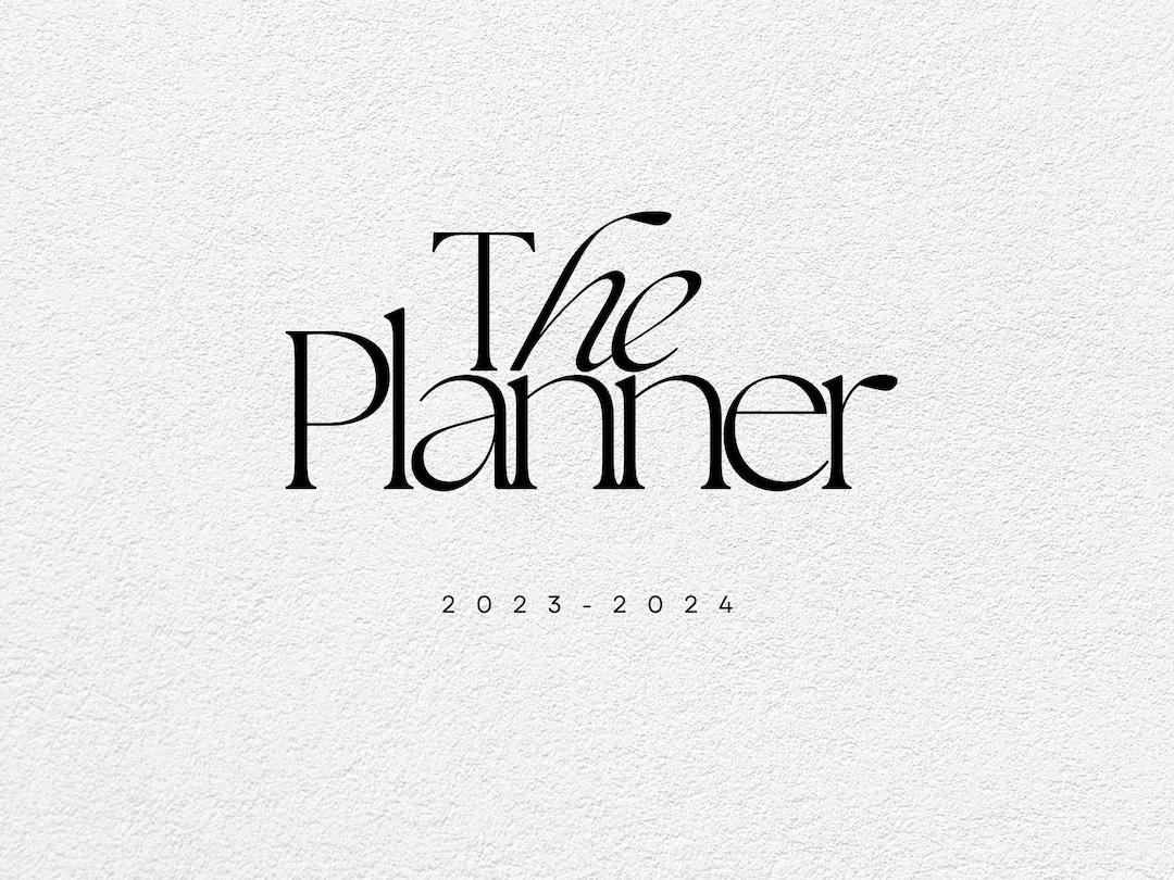 Planner 2024, Planner Template, Yearly Planner, Planner Template, Canva