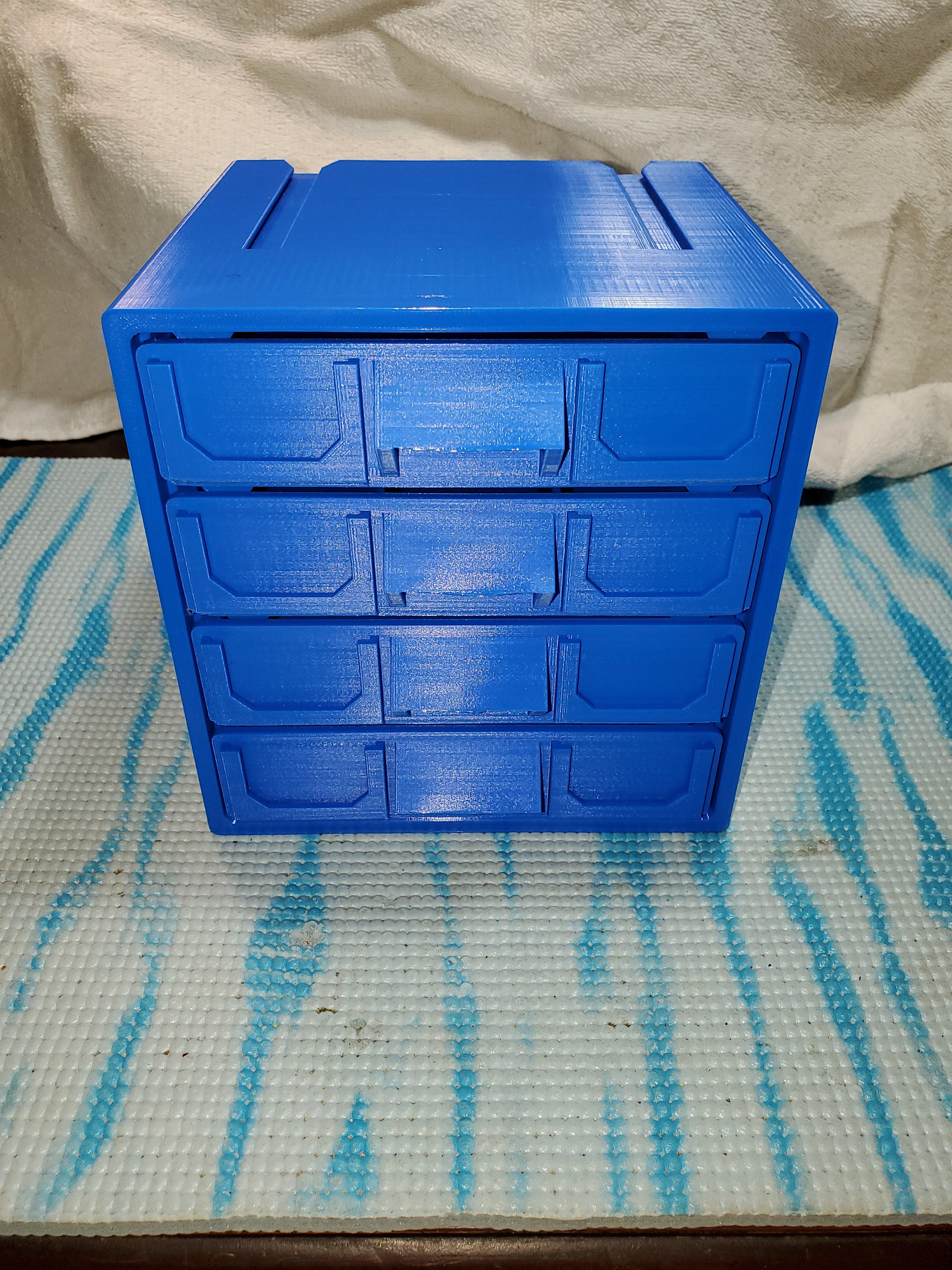 18-Drawer Small Parts Plastic Storage Cabinet Unit Organizer