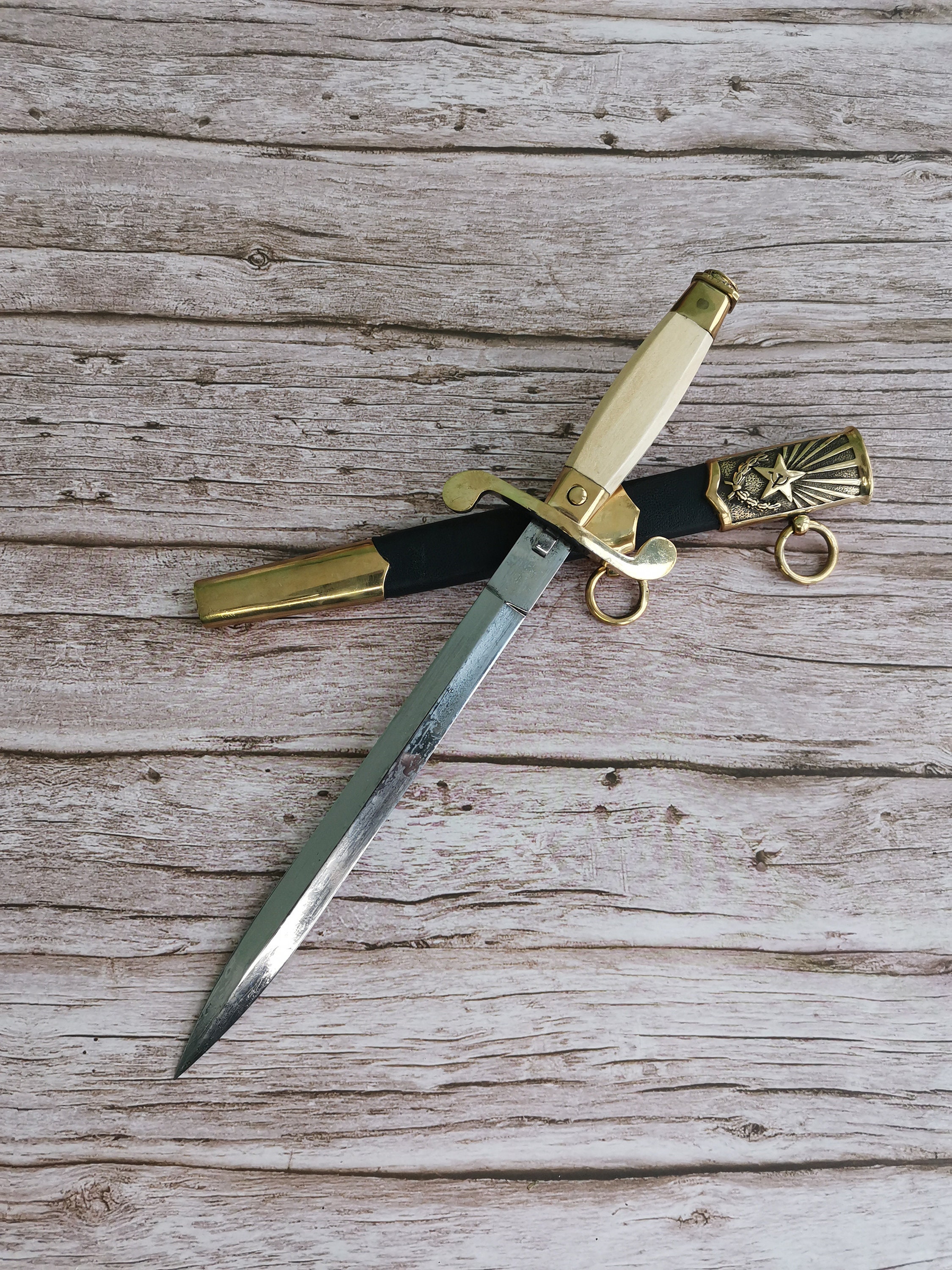 Military Dagger antique dirk officer's combined arms Etsy