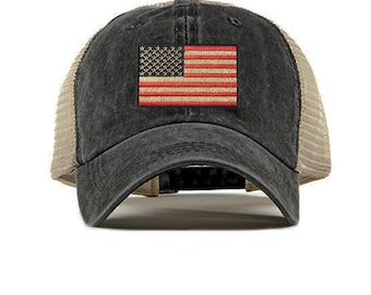 American Flag Hat - Etsy