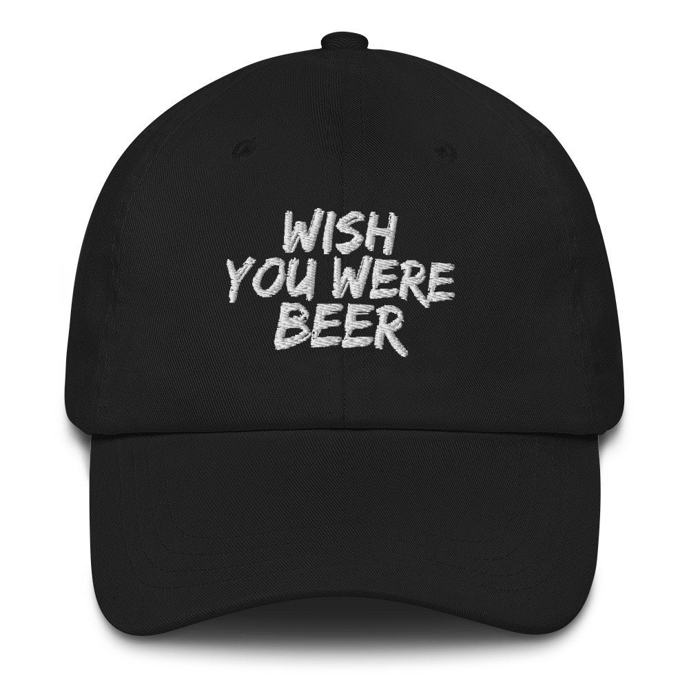 Wish You Were Beer Hat Etsy