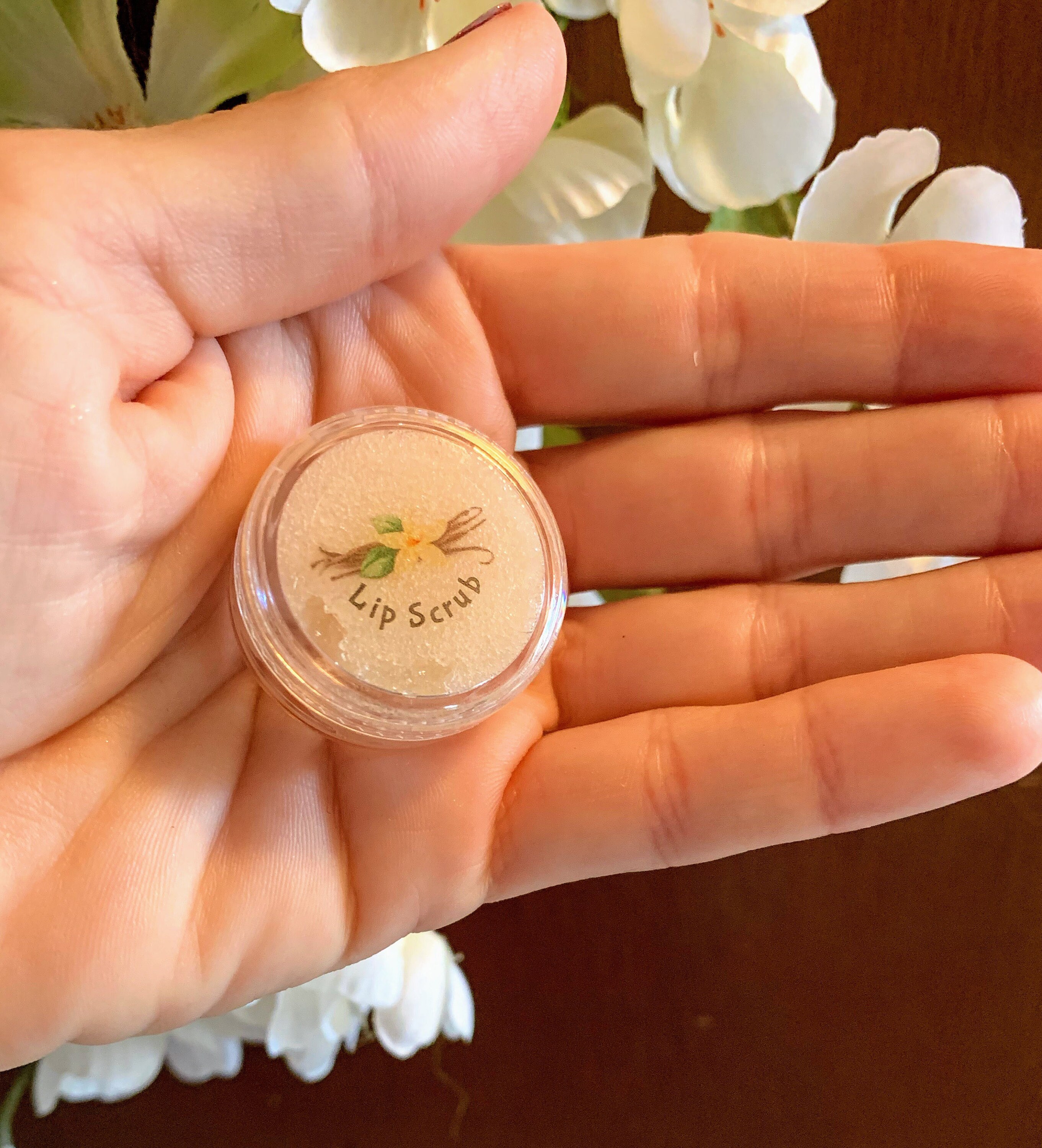 Mini Lip Scrub in Vanilla the Best to Exfoliate Your Lips Etsy UK