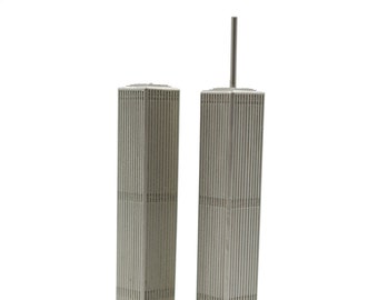 World Trade Center Twin Towers New York City Historical Symbol of Hope & Friendship Freedom Replica 8 inches