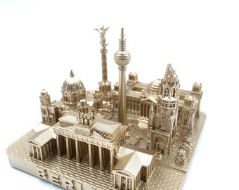 Berlin City Landmark Miniature Model – Collectible Souvenir Decoration