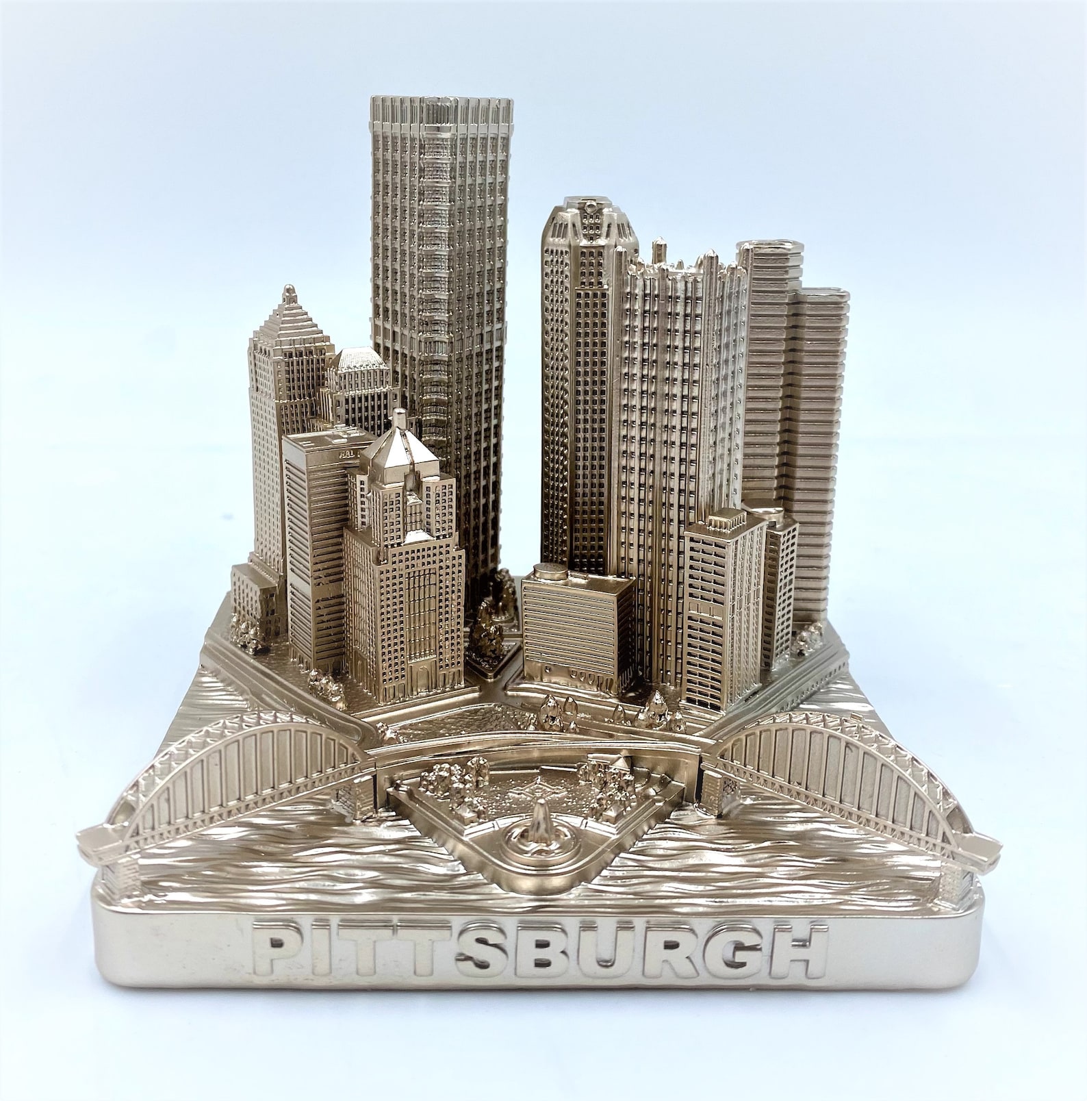 Pittsburgh 3D City Famous Building Model Statue Souvenir Decoration for ...