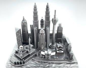 Kuala Lumpur City Landmark Miniature Model – Collectible Souvenir