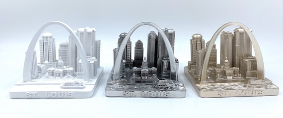 St Louis 3D City Famous Building Model Statue Souvenir Decoration