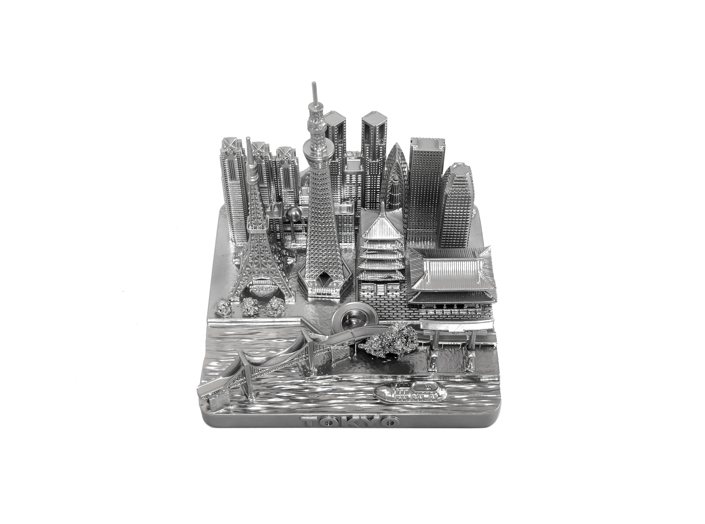 ZIZO Tokyo City Skyline Landmark 3D Model Souvenir Decoration Gift