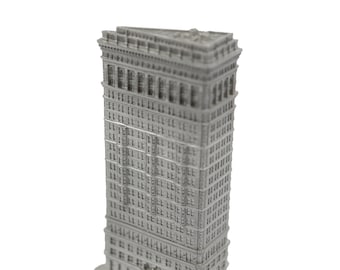 ZIZO Flatiron Building New York City historical symbol of building sculpture perfect gift for any occasion 3D 7 inches