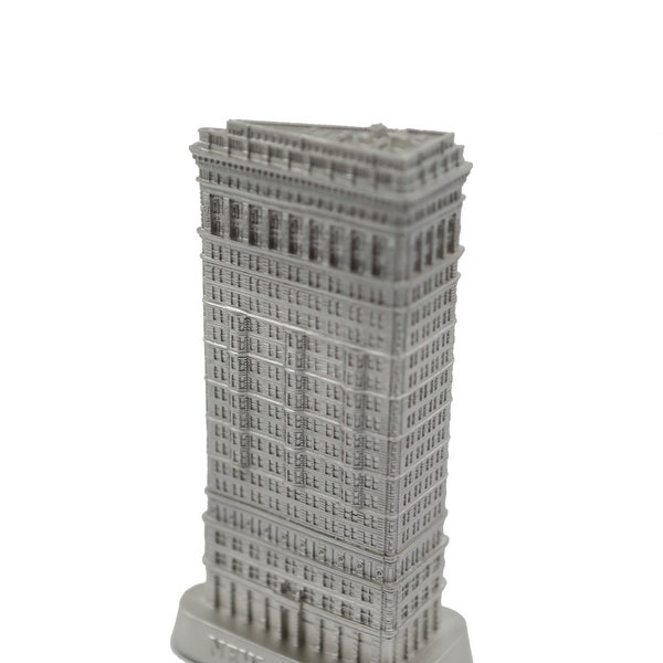 ZIZO Flatiron Building New York City símbolo histórico de la escultura de construcción regalo perfecto para cualquier ocasión 3D 7 pulgadas