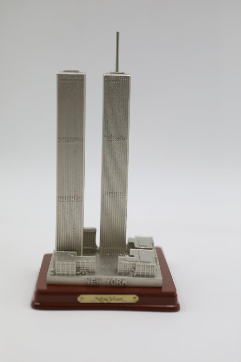 World Trade Center Twin Towers New York City Symbole historique de l'espoir et de l'amitié Réplique de la liberté 8 pouces image 2