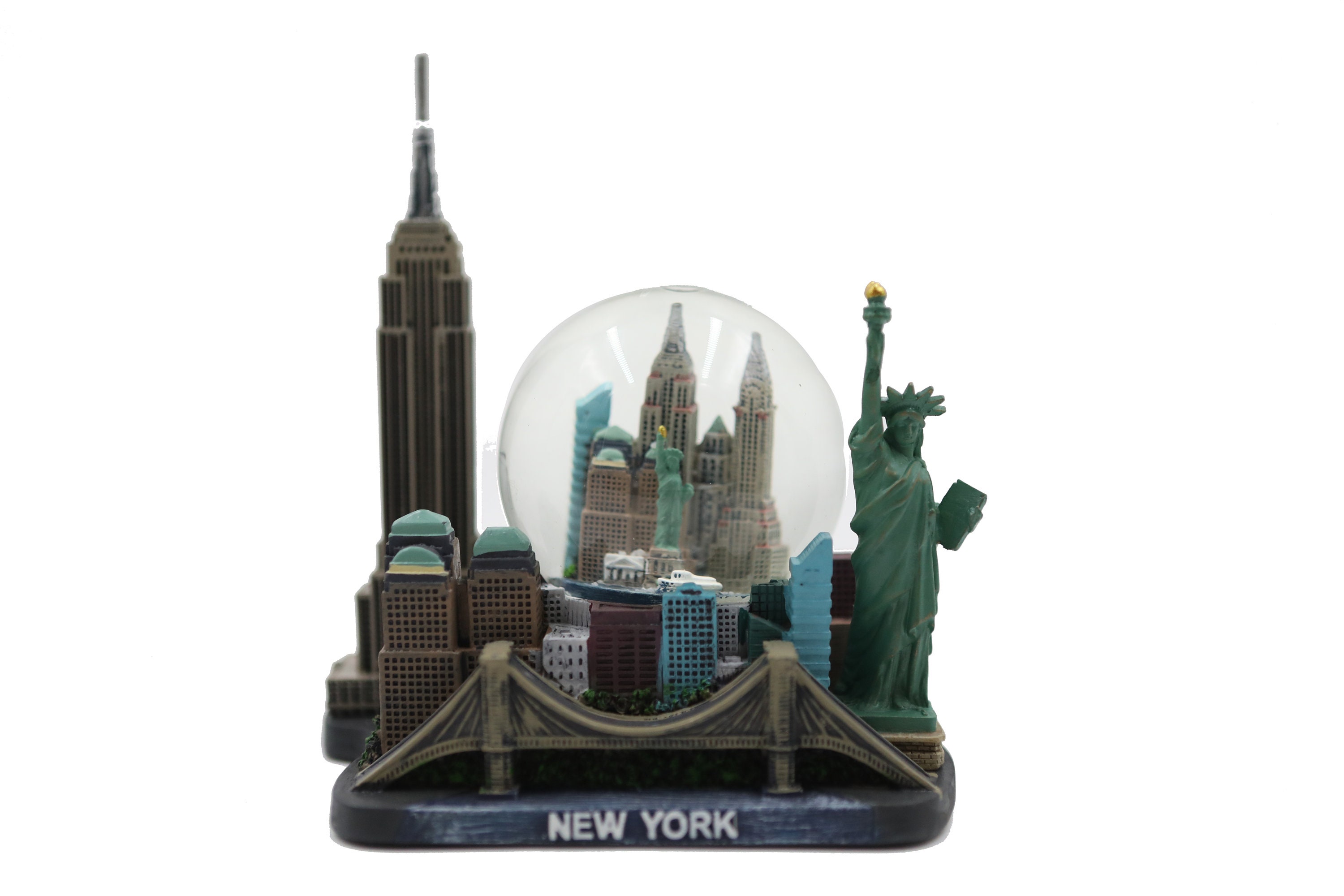 Aazon.co: ZIZO New York 3D Snow Globe Souvenir Showpiece Gift For