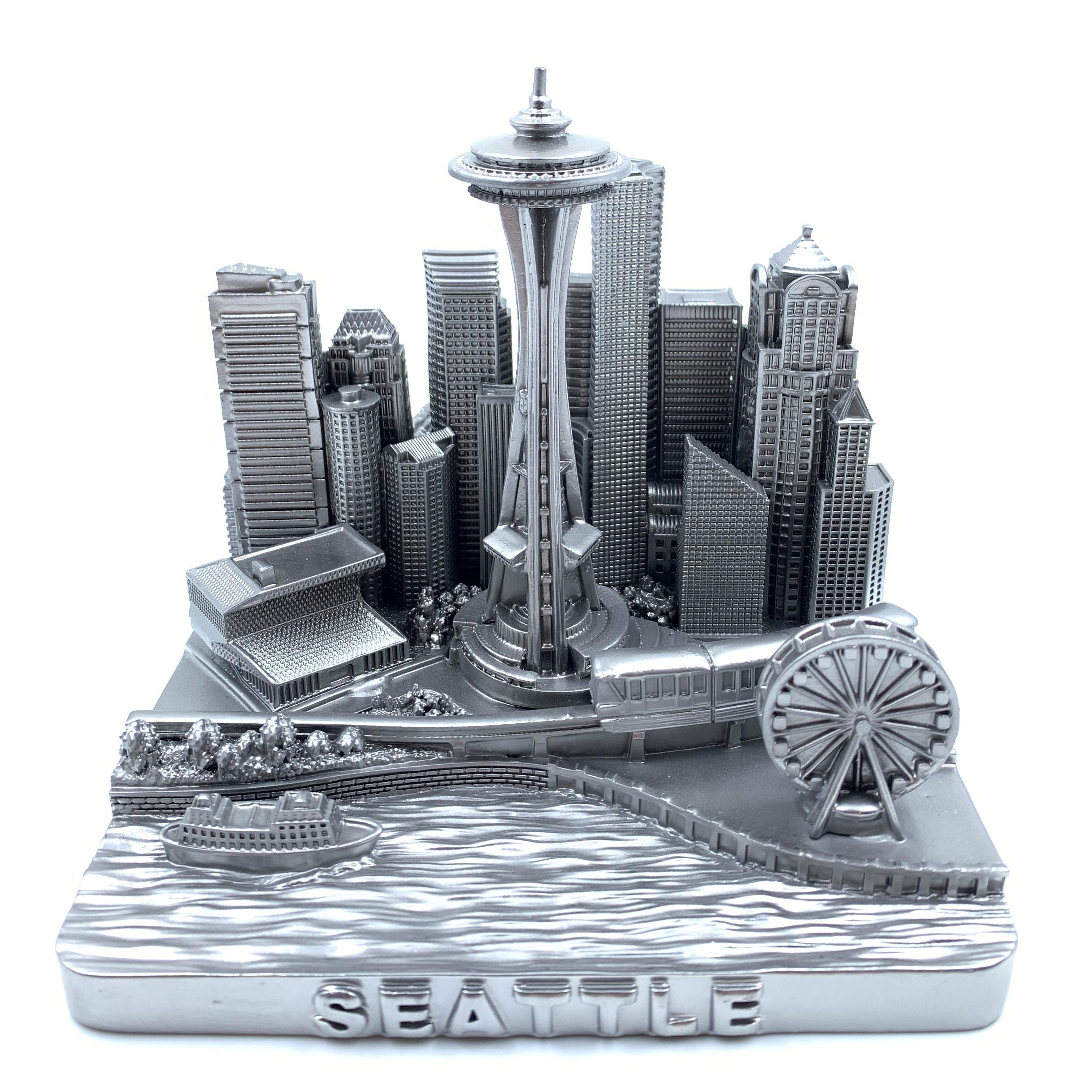 Seattle City Landmark Miniature Model – Collectible Souvenir