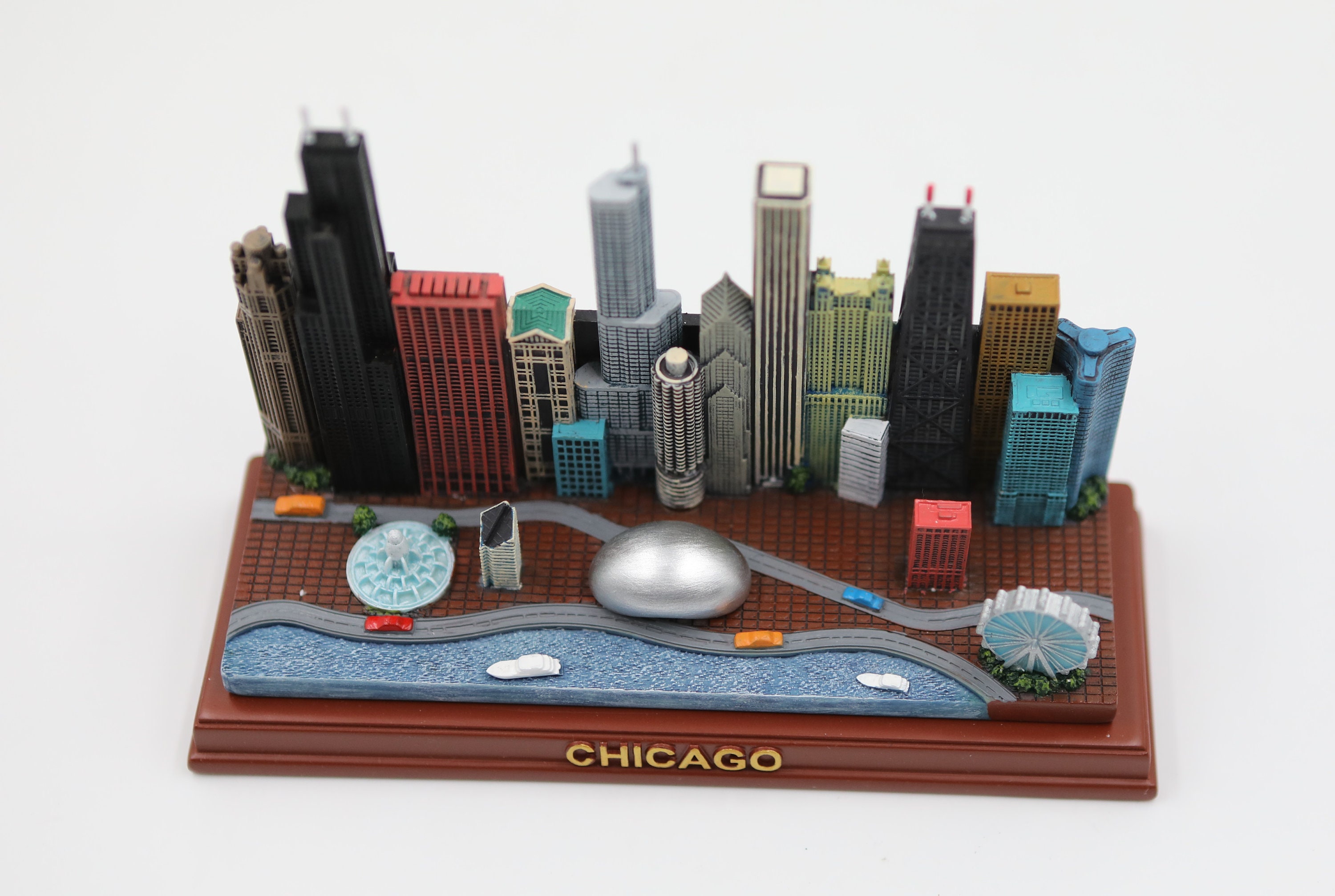 Mini Chicago City Statue