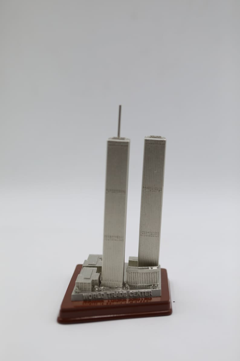 World Trade Center Twin Towers New York City Symbole historique de l'espoir et de l'amitié Réplique de la liberté 8 pouces image 5